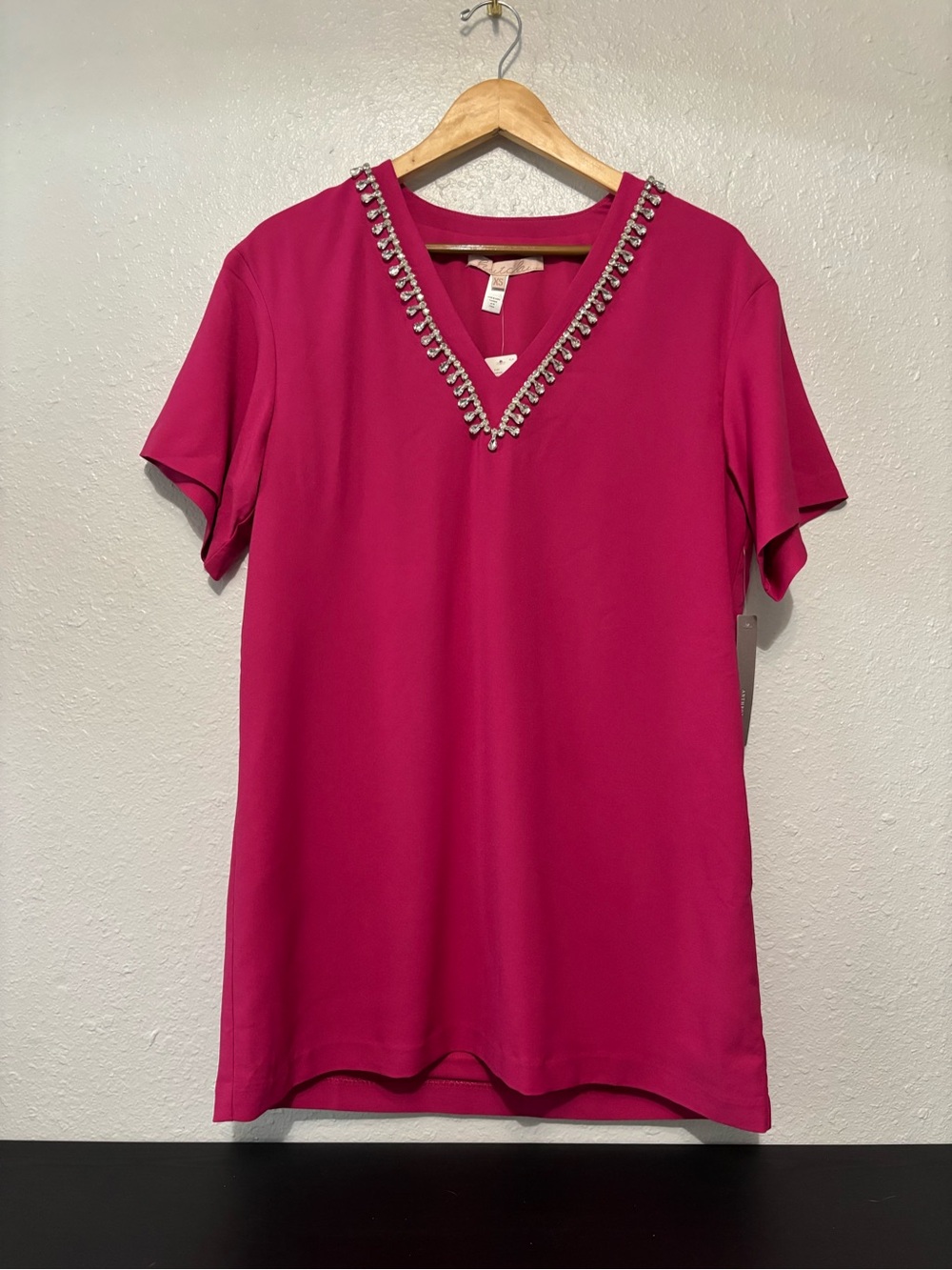 Hutch Pink Embellished Tunic Dress NWT